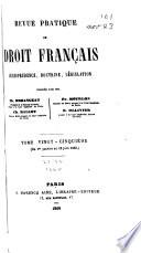 Revue pratique de droit français