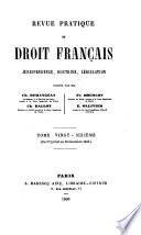 Revue pratique de droit français