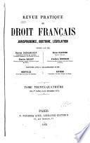 Revue pratique de droit français