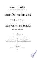 Revue pratique des sociétés