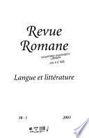 Revue romane