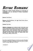 Revue romane