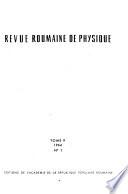 Revue Roumaine de Physique