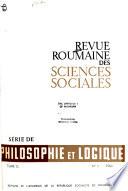 Revue roumaine des sciences sociales
