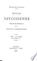 Revue savoisienne
