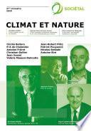 Revue Sociétal : Climat et Nature