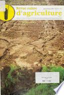 Revue suisse d'agriculture