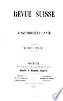 Revue suisse
