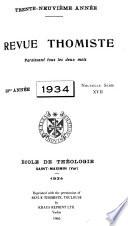 Revue thomiste