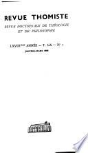Revue thomiste