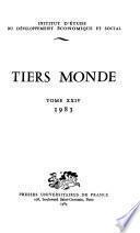 Revue tiers-monde