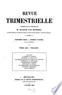 Revue trimestrielle