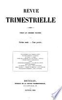 Revue trimestrielle