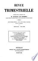 Revue trimestrielle