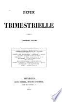 Revue trimestrielle
