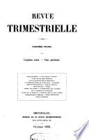 Revue trimestrielle