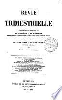 Revue Trimestrielle