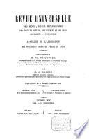 Revue universelle des mines, de la métallurgie, de la mécanique des travaux publics, des sciences et des arts appliqués à l'industrie