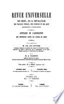 Revue universelle des mines, de la métallurgie, des travaux publics, des sciences et des arts appliqués à l'industrie
