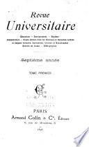 Revue universitaire