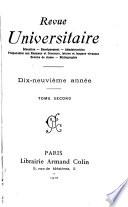 Revue universitaire
