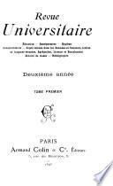 Revue Universitaire