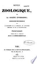Revue zoologique de la Société cuvierienne