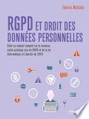 RGPD et droit des données personnelles