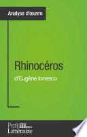 Rhinocéros d'Eugène Ionesco (Analyse approfondie)