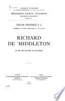 Richard de Middleton