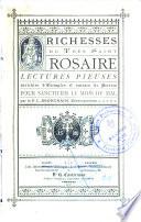 Richesses du Rosaire