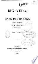 Rig-Véda, ou, Livre des hymnes