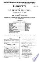 Rigoletti ou le dernier des fous