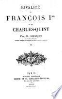 Rivalité de François 1er et de Charles-Quint
