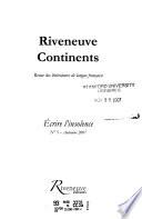 Riveneuve continents