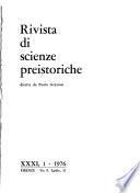 Rivista di scienze preistoriche