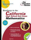 Roadmap to the California High School Exit Exam