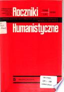 Roczniki humanistyczne
