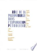 Rôle de la paléontologie dans l'exploration pétrolière