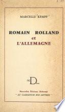 Romain Rolland et l'Allemagne