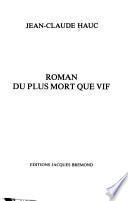 Roman du plus mort que vif