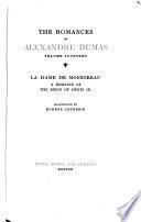 Romances: La Dame de Monsoreau