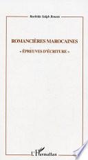 Romancières marocaines