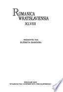 Romanica Wratislaviensia
