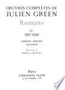 Romans II, l927-1929
