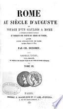 Rome au siècle d'Auguste