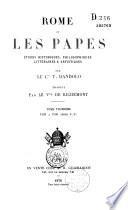 Rome et les Papes