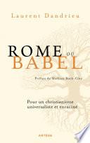 Rome ou Babel