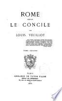 Rome pendant le concile par Louis Veuillot