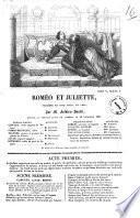 Romeo et Juliette tragedie en cinq actes, en vers par M. Frederic Soulie